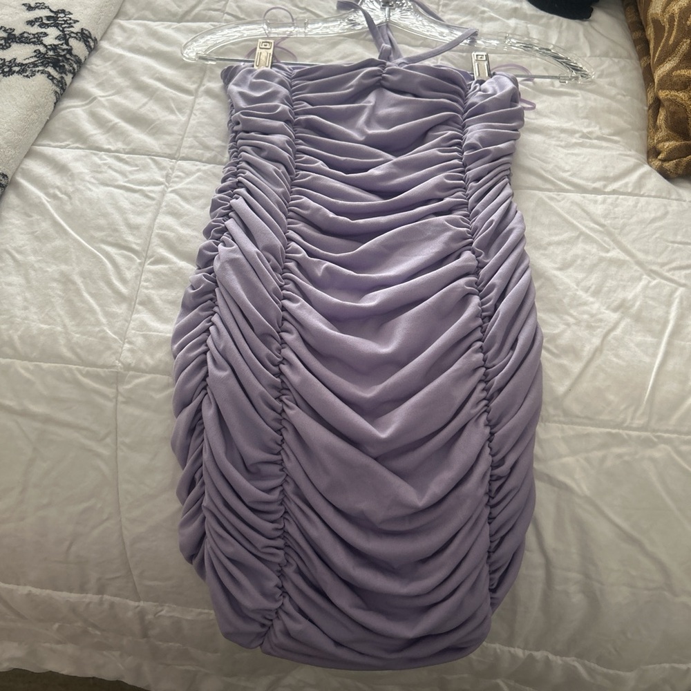 Purple dress